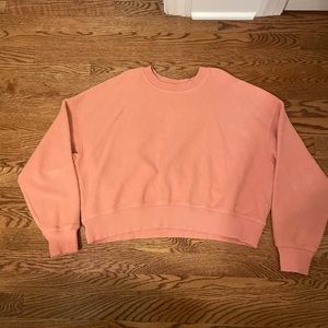 Aerie coral sweatshirt